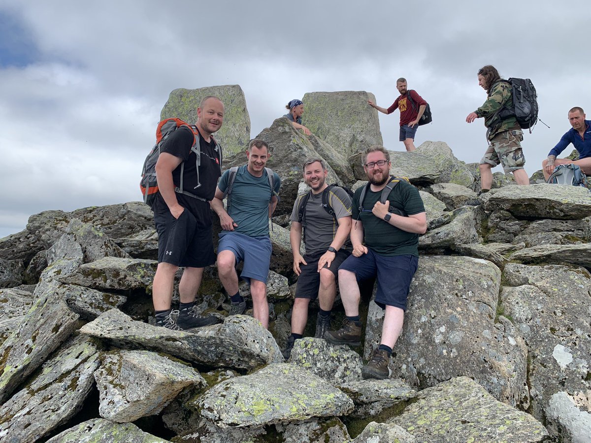 Had an absolute ball today going up #Tryfan with the ‘Mountain Goats’ - I’m really looking forward to our next adventure, as we never fail to have a great time. 

Great times and moments like these, always keeps me smiling throughout the weeks ahead!!