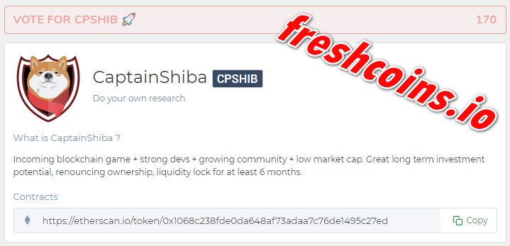 CaptainShiba Token | $CPSHIB #CPSHIB tweet media