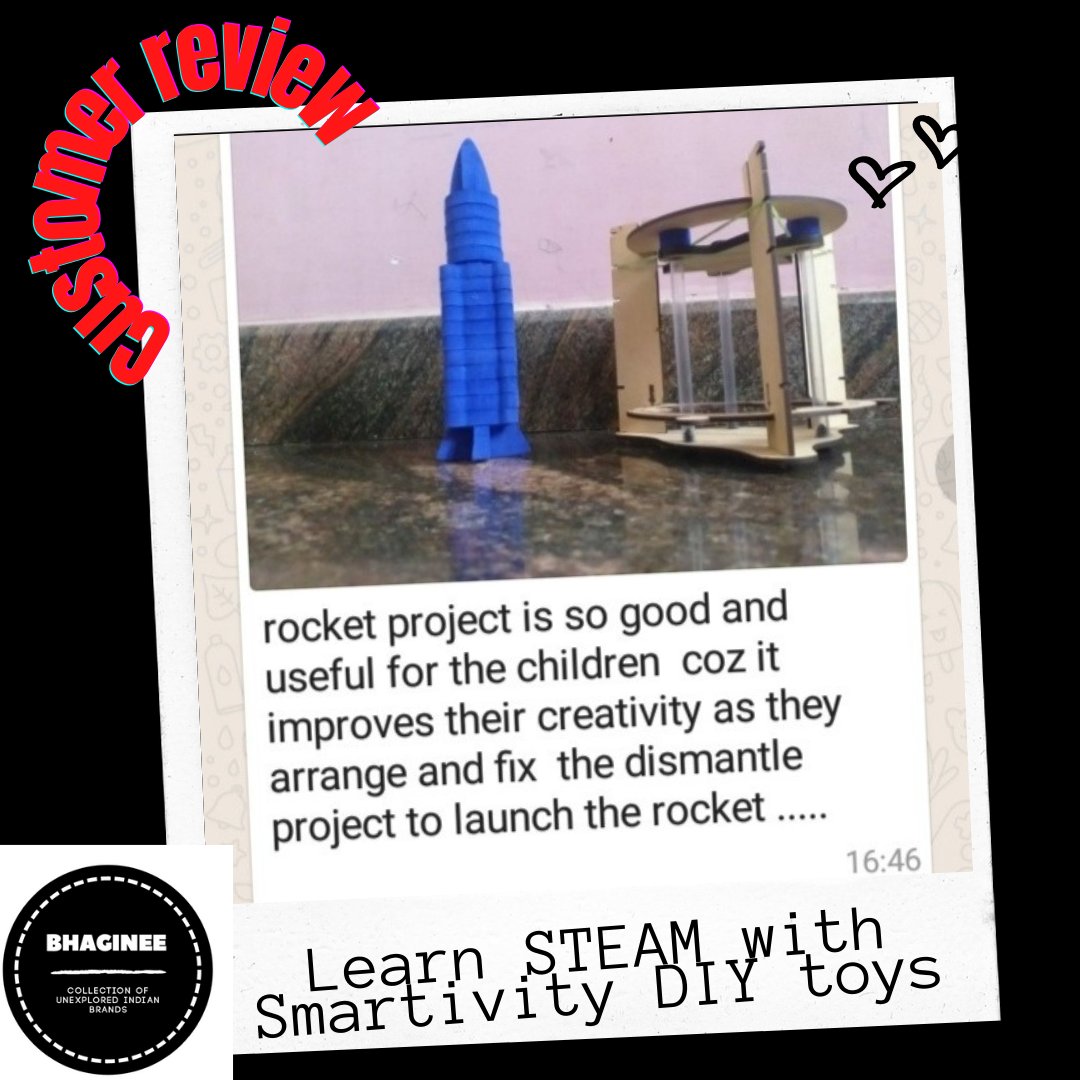 bhaginee's tweet photo. Customer review on @smartivitylabs STEAM educational toys.
To explore more collections contact me on 8618070212.
#shecoproduct
#SHECOReview
#shecopartner
#shecocustomer
#smartivity
#science
#technology
#engineering
#sky
#astronautkid
#educationaltoy
#scienceisfun
#diytoy https://t.co/t33aFcJZqK