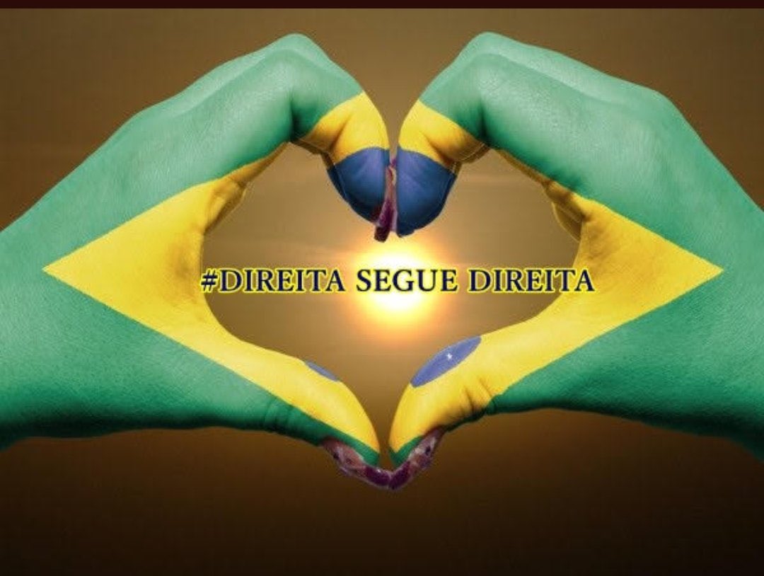 @mello65440 @MarkusGuimas2 @NandaAndretto @BonoroDiana @Olimpio181 @MotoqueiroPatr1 @VemBrasilsdv @Heliomaia2 @Libert75807046 @DestraVolver @mfmbarr @Bat_Woman___ @MosqPatriota @hcrpsgs @VampireAmelia2 Valeu guerreiro Tmj 👊🇧🇷
SIGO TODOS DE VOLTA NO MESMO DIA
SDV 💯🇧🇷 👇
@MaryTeixeiraSi1 
@MariaJo72886964 
@BonoroDiana 
AVANTE BRASIL PÁTRIA AMADA 🇧🇷
#BolsonaroPresidenteAte2026