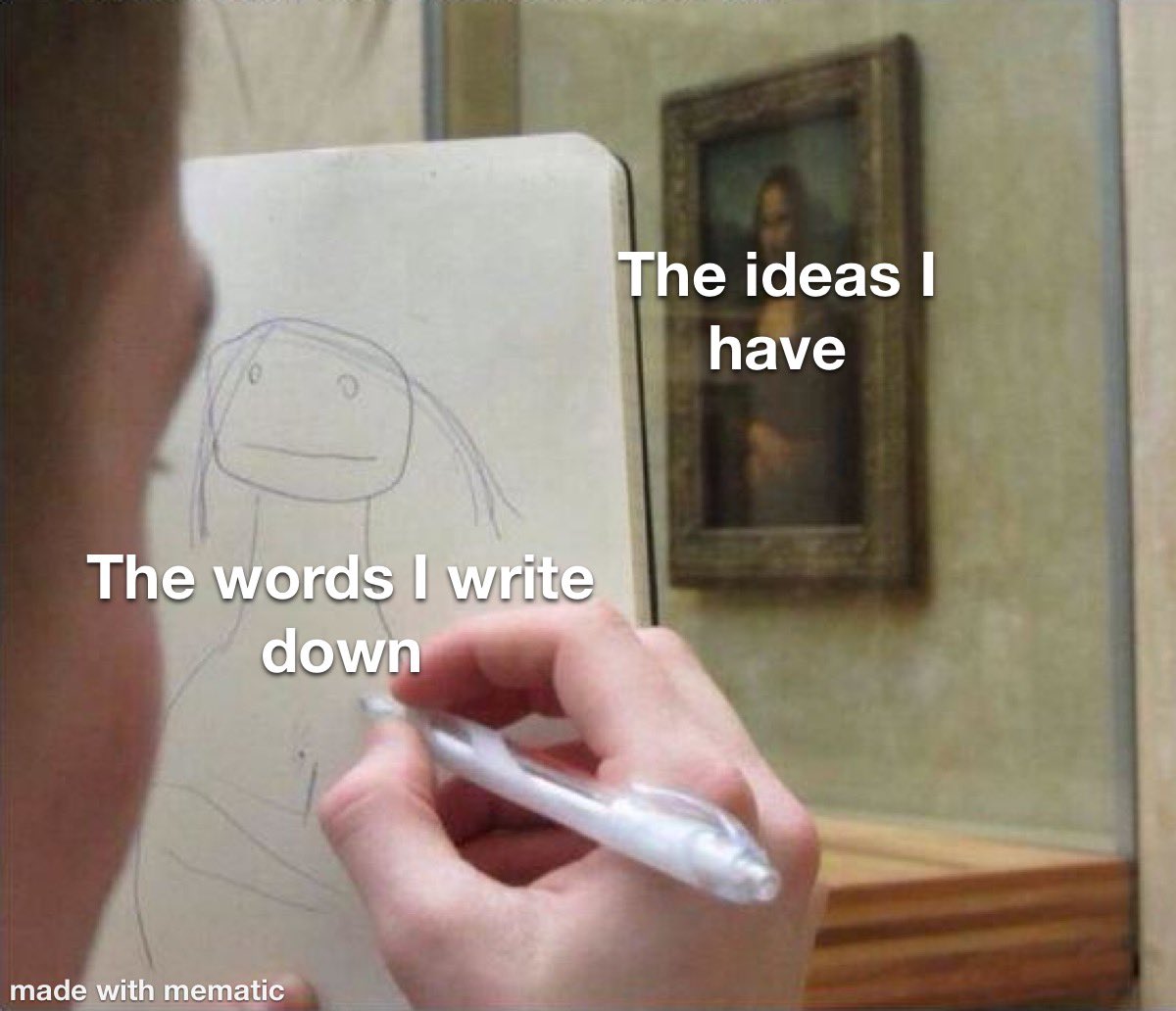 It’s hard to convert thoughts to paper 

<a href="/OpenAcademics/">OpenAcademics</a> <a href="/AcademicChatter/">Academic Chatter™</a> #academictwitter #phdchat #phdfriend #phdvoice