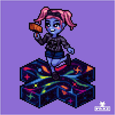 raxzGame's tweet photo. Una comisión que hice para la destacada constructora @tAnGeRiX 💙 Siento que he mejorado mucho y me esta gustando 😸

Como empezó // Como terminó https://t.co/HSpSPtrWuS