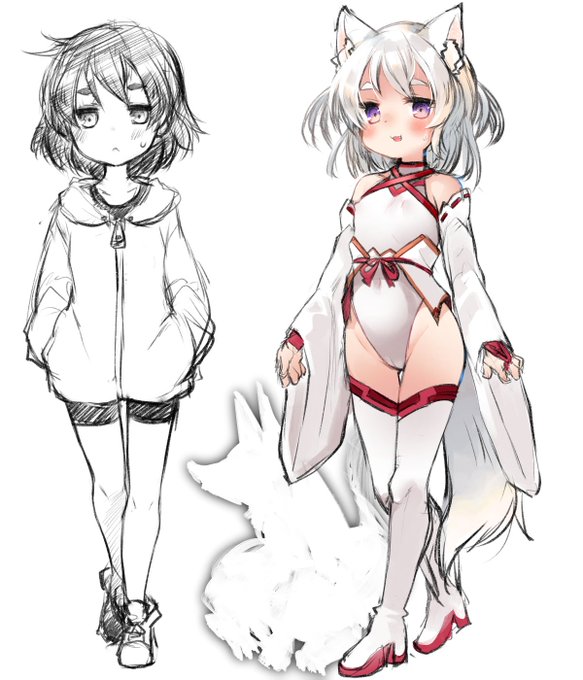 クロスオーバーヒロインズ用の新生スズネちゃんできた 