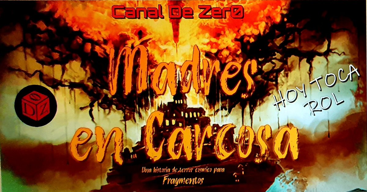 Próximamente en Hoy toca rol...
No puedes perdértelo. Parri, Paul Henry, Lest y yo mismo intentaremos que nuestras monjas no sucumban al horror que nos quiera mostrar Rafa, nuestro Guardián y creador de este "oneshot" para Fragmentos.
<a href="/ArchivosArkham/">𝙻𝚘𝚜 𝙰𝚛𝚌𝚑𝚒𝚟𝚘𝚜 𝚍𝚎 𝙰𝚛𝚔𝚑𝚊𝚖</a> 
<a href="/TengounplanAH/">¡𝓣𝓮𝓷𝓰𝓸 𝓾𝓷 𝓹𝓵𝓪𝓷!</a> 
<a href="/Nosolorol/">Nosolorol</a>