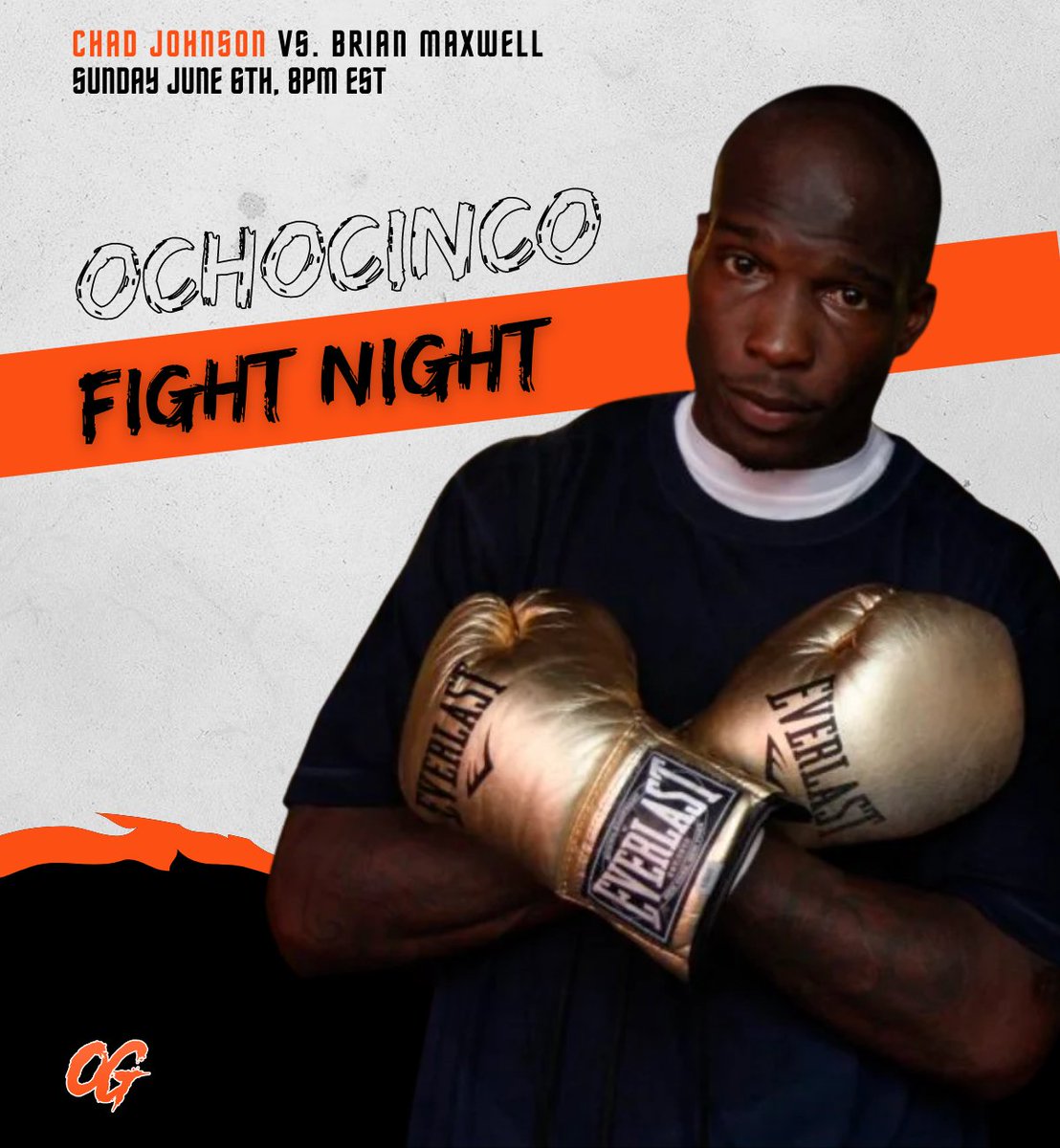 OchocincoGaming's tweet photo. Almost that time. Let's get itttt @ochocinco 🥊
#BoxingDebut https://t.co/CGl1XI96r6