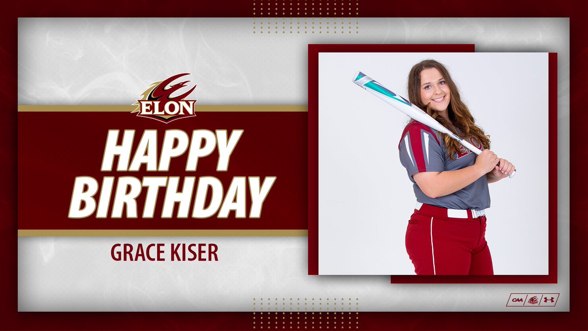 ElonSoftball's tweet photo. Our apologies on being a day behind, but a Happy (belated) Birthday to rising sophomore Grace Kiser!! Hope you had a fantastic birthday!! 🥳🎉🎁

#EUSB 🥎 https://t.co/5Qj9C8YMMJ