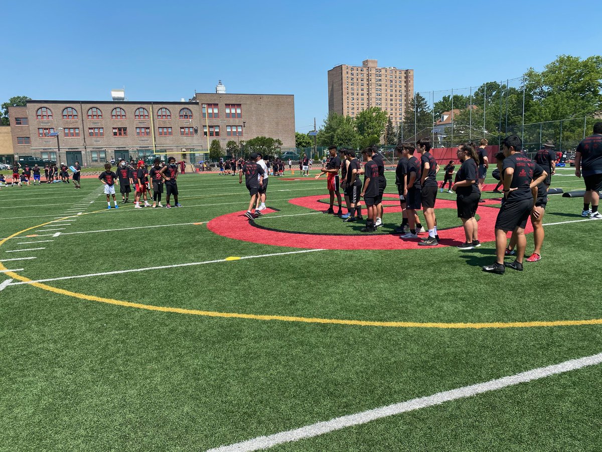CPHS_Football's tweet photo. Tremendous day for Cliffside Park/Ridgefield Football!!! Start of great things to come #cprfb #family https://t.co/7TqlaQD8Ve