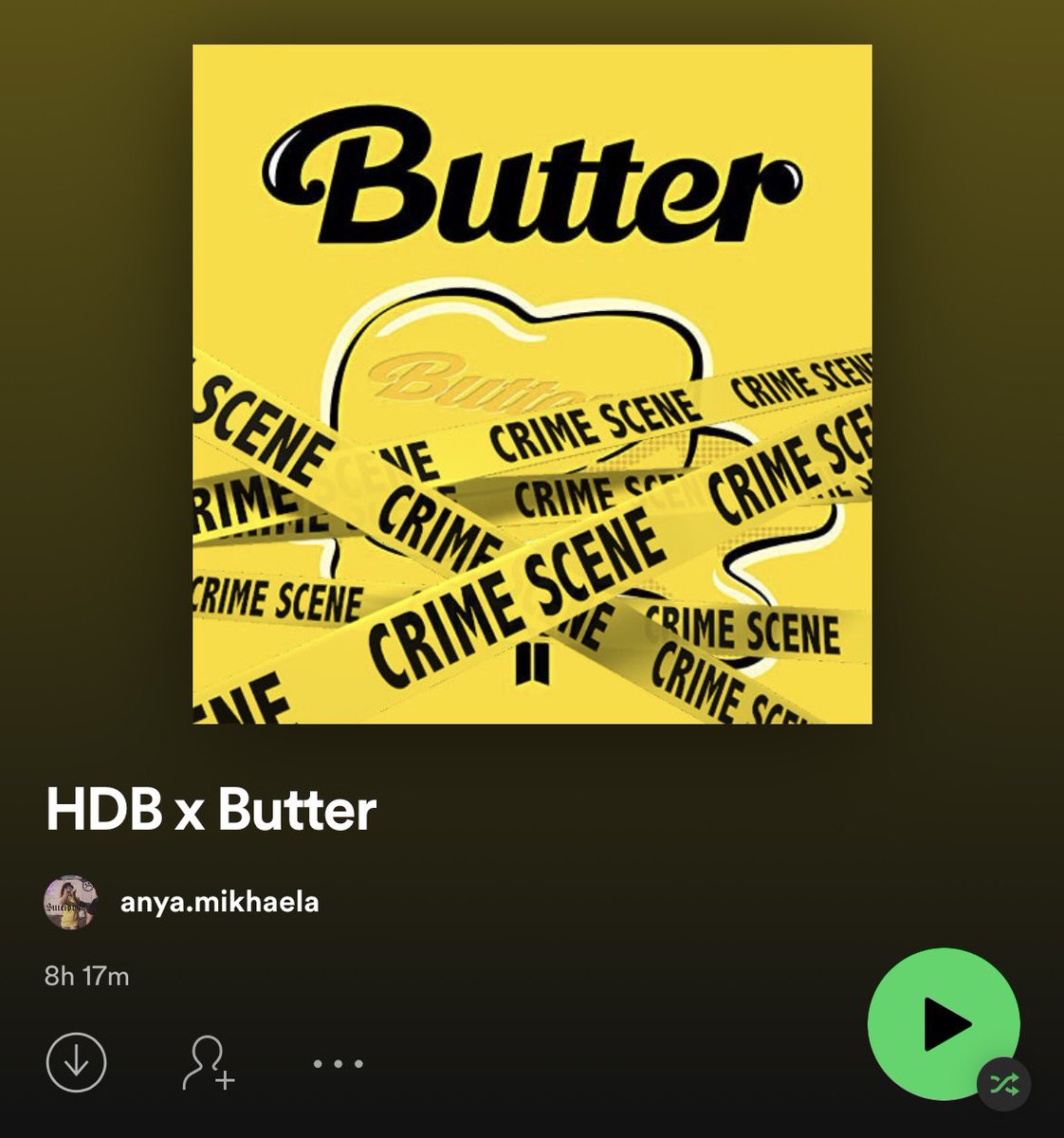 etaernal_anya's tweet photo. PLAYLIST HDB x BUTTER! #MelNaPica

As metas estão no print, espero muito que sejam alcançadas rs. 

Não pode colocar no aleatório e tem que mostrar a playlist

Só um print por pessoa, com horário. Usem a hashtag #ButterXFanfics e marquem o @BTS_twt 

Link: https://t.co/6vTcdUlU1f https://t.co/B6PhAtkgtE