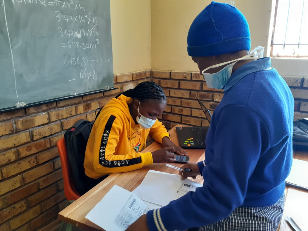 NthuteW's tweet photo. NKTLW at Thabasikwa Secondary School 
#2022VarsityApplications 
@DBE_SA https://t.co/vvgVB0H2aY