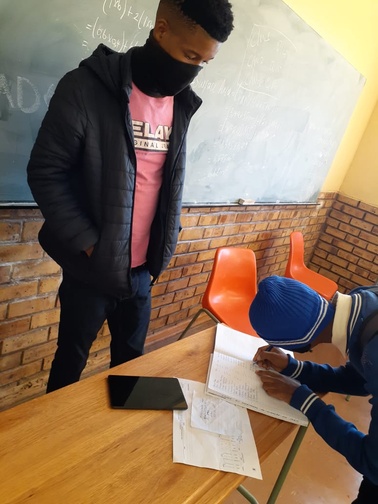 NthuteW's tweet photo. NKTLW at Thabasikwa Secondary School 
#2022VarsityApplications 
@DBE_SA https://t.co/rBIlyH9vWD