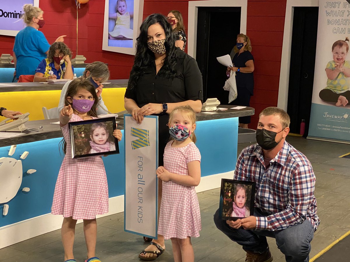ErinSulley's tweet photo. Donating is your superpower 💥

Call 1-855-777-4502, text JANEWAY to 45678 or donate online at https://t.co/sT1cY3ffwR #ForAllOurKids #JanewayTelethon2021 @JanewayNL https://t.co/q6z3LdjuCZ