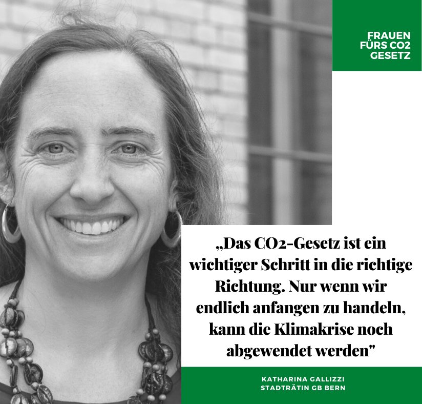 Wir Frauen* sagen JA zum CO2-Gesetz! 
Es wird eng am 13. Juni, darum unbedingt noch abstimmen!
#frauenfürsCO2gesetz #frauenfuersklima