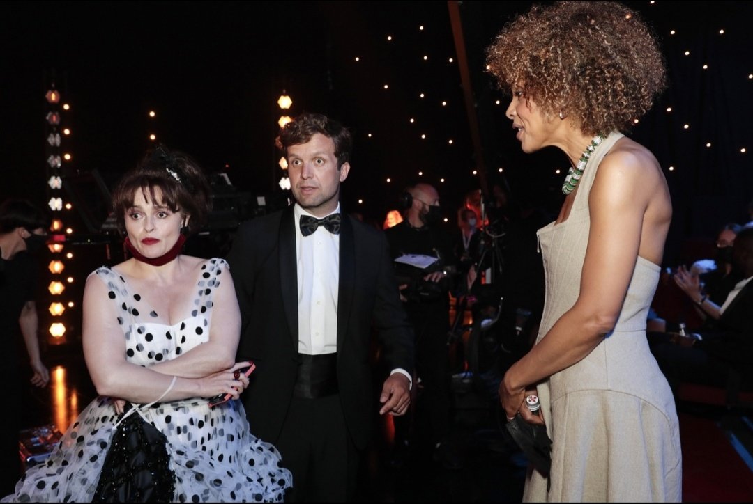 @bestofhbc 🏆 | Helena Bonham Carter attends the Virgin Media British Academy Television Awards, 2021. #BAFTATV #BAFTAS