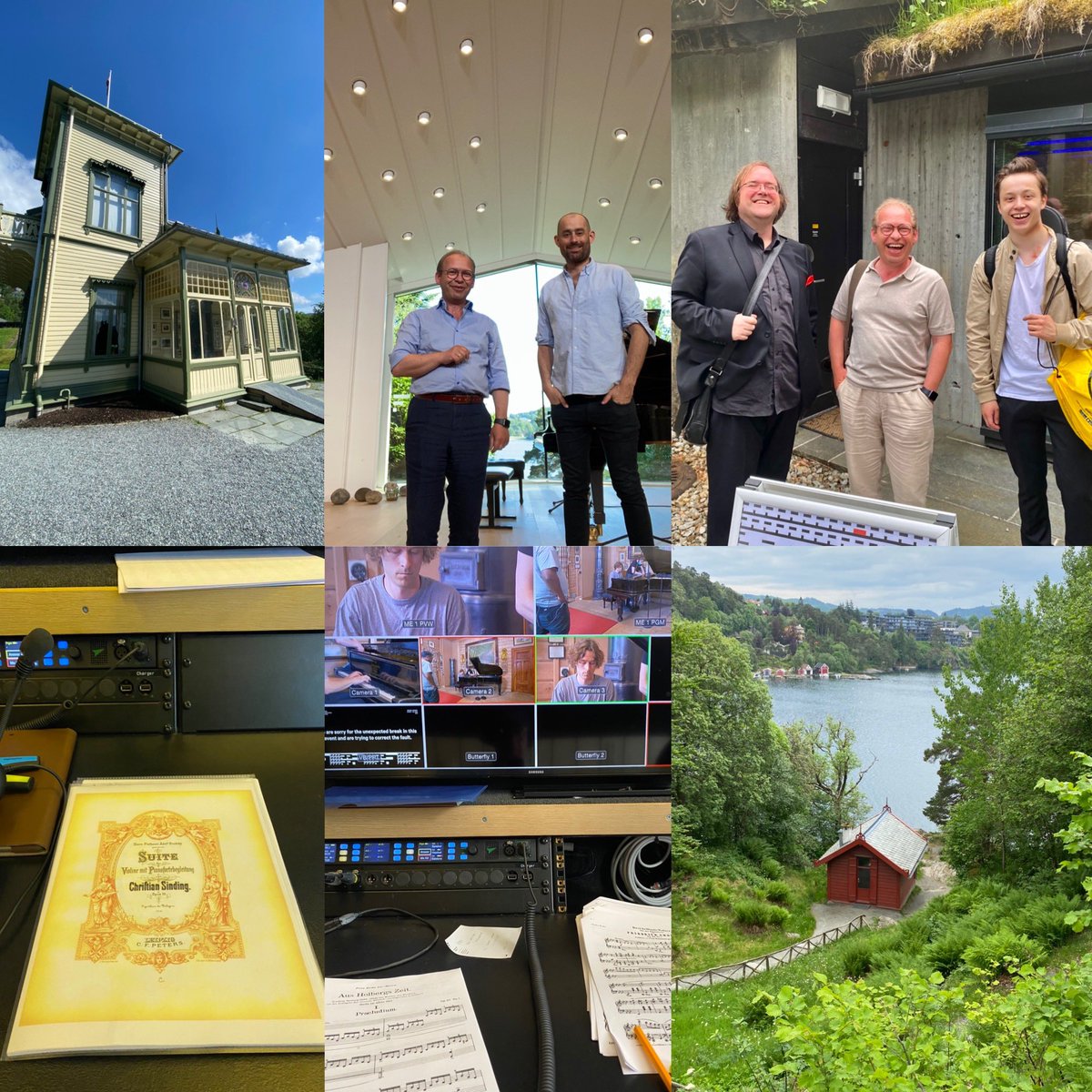 Noen fantastiske og travle dager med jobbing under <a href="/Festspillene/">Festspillene i Bergen</a> . Gøy å være med å produsere gode musikkopplevelser. #ClassicalMusic #fib #grieg #schumann #mahler