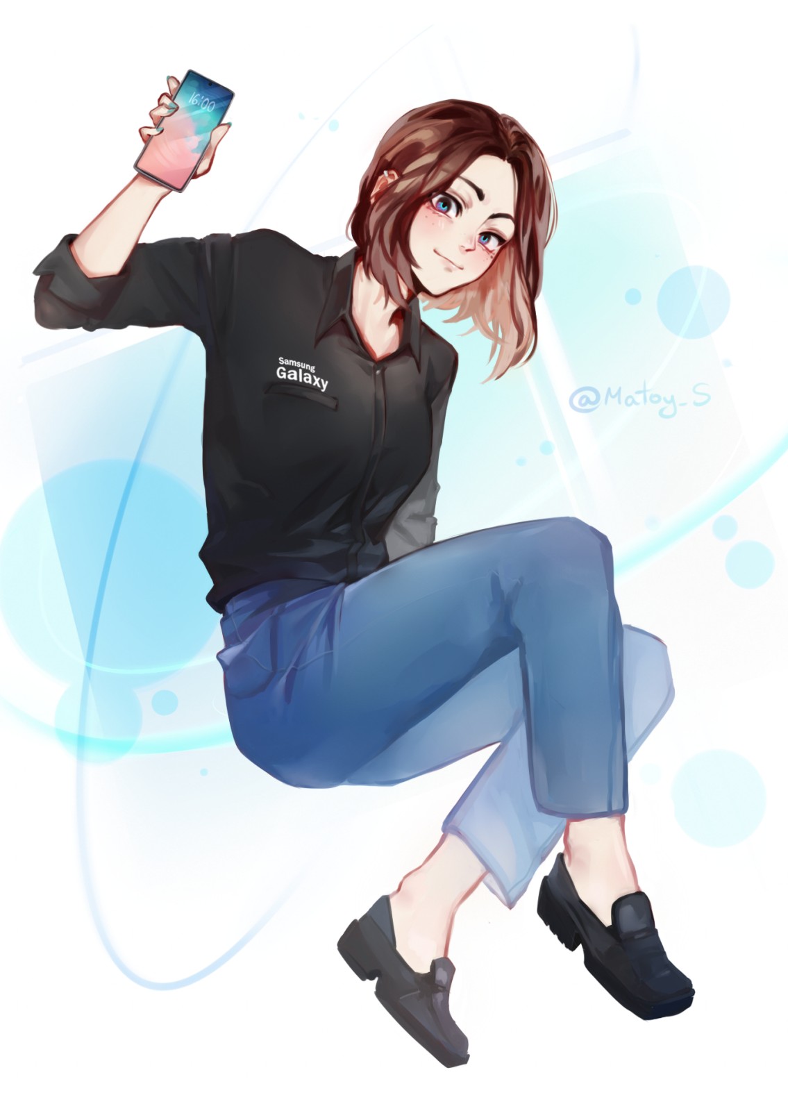 Matoy Samsung Galaxy Sam New Best Waifu She Stole My Heart Samsunggalaxy Samsung Samsungsam Art Artist Artistminime Artwork Artistsoninstagram Arts Animeedit Animefanart Anime Animestyle Game Gameart Fanart Fanartist