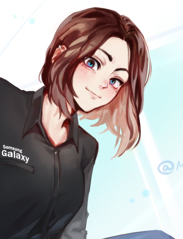 Matoy Samsung Galaxy Sam New Best Waifu She Stole My Heart Samsunggalaxy Samsung Samsungsam Art Artist Artistminime Artwork Artistsoninstagram Arts Animeedit Animefanart Anime Animestyle Game Gameart Fanart Fanartist