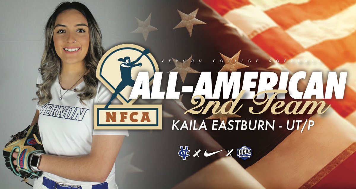 vernoncollegesb's tweet photo. NEWS | HOT OFF THE PRESS! 

@Kailaaa_61 does it again! NFCA All-American 2nd team! She marks the first All-American in the Coach Talley era, congratulations Kaila! Chap Nation is proud! https://t.co/BpBLw2UNId