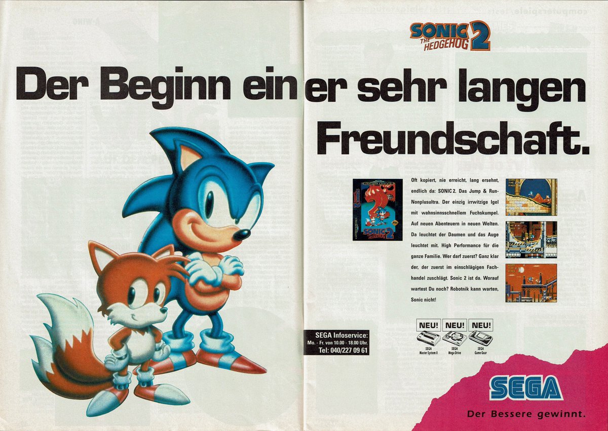Sonic the Hedgehog [1991] Sega Genesis/Mega Drive #2 