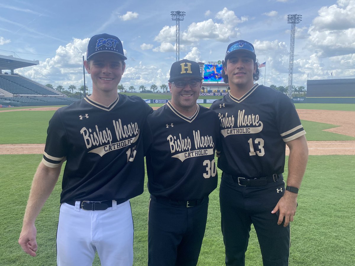 BMC_Baseball's tweet photo. Have had an absolute pleasure coaching these two young men! 

Today they played their last games in a BMC jersey but @StetsonBaseball and @USFBaseball should be excited to have these two in the fall.

Always a part of the Hornet Family! 
@santinorao @Dom_Scavone https://t.co/5MR1ELR0Zc