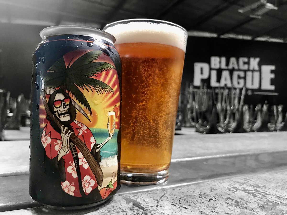 BlackPlagueBeer's tweet photo. #TROPICUS is a liquid gateway to another life filled with tropical views and endless chill... Summertime in a can... https://t.co/oEY7QkkQ3j
