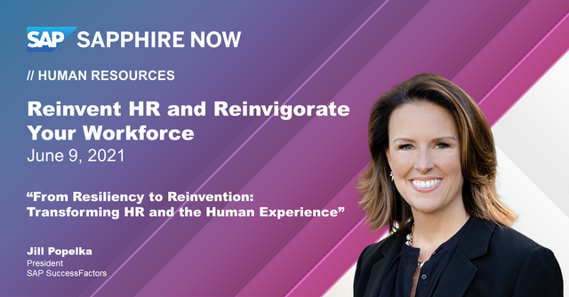 JulietOmo5's tweet photo. Help your people do and be their best with SAP SuccessFactors Human Experience Management - only at # SAPPHIRENOW Register now for the HR Track on June 9: https://t.co/W94n9Yyqri https://t.co/5h4reedoX6