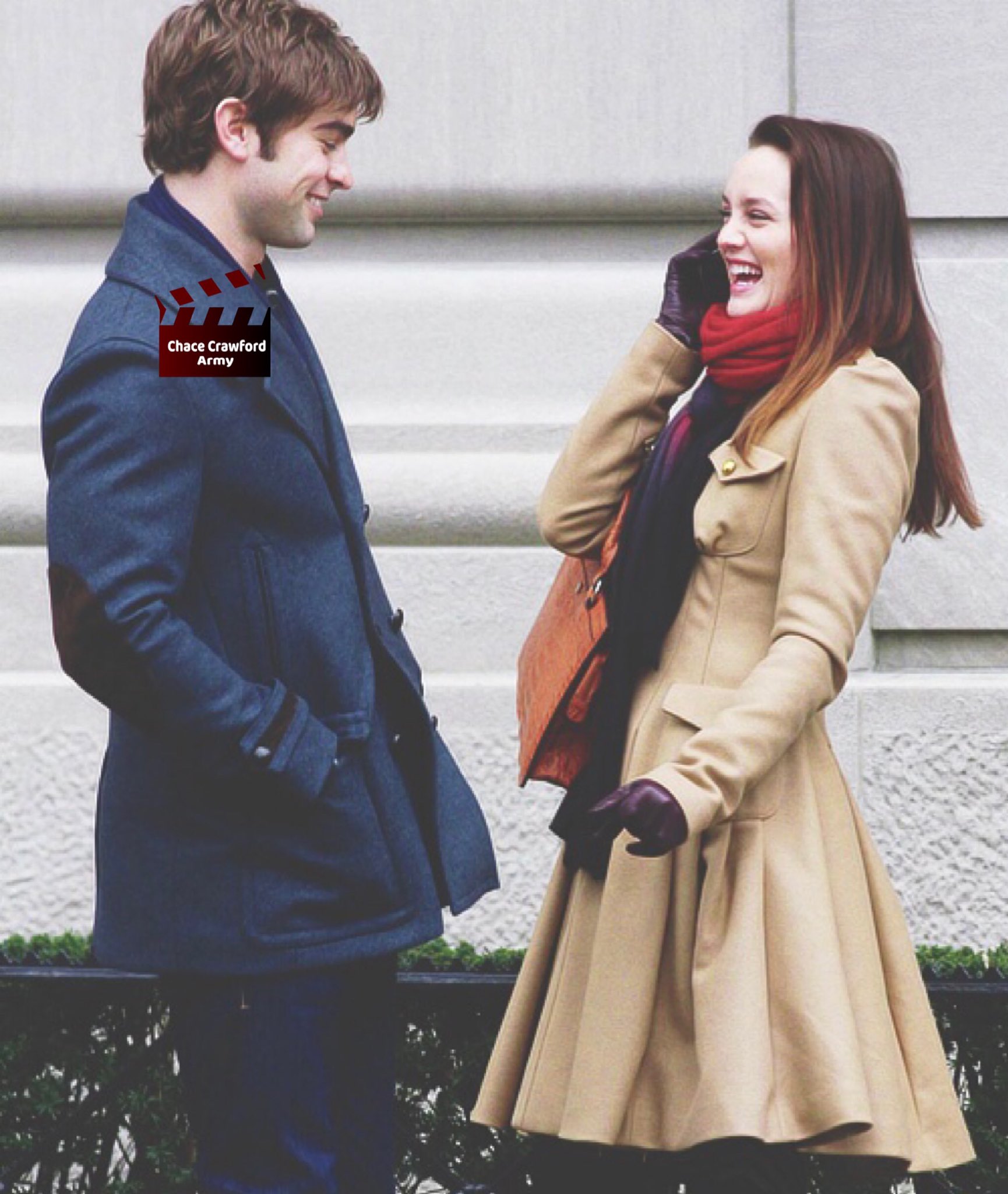 Leighton Meester And Chace Crawford