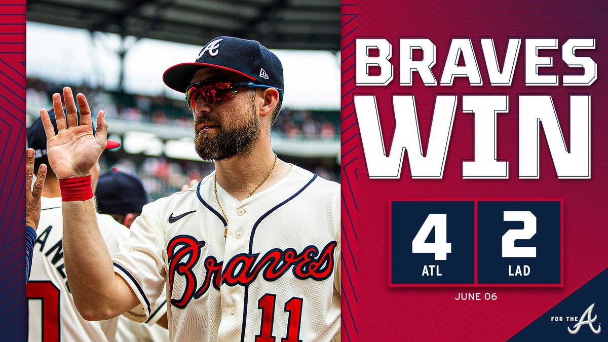 Braves's tweet photo. RECAP: Fried outduels Bauer for clutch series win.

#ForTheA: https://t.co/2rtCkzKr0p https://t.co/mCUyLDrj9t