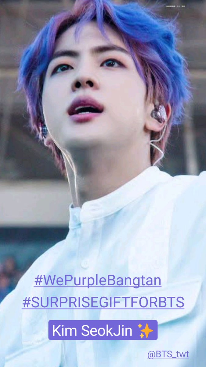 SouzaKathlein's tweet photo. Kim SeokJin ✨
I love you so much 💜
Our worldwide handsome you know?
Yes, He is very Handsome 💜💜💜💜💜💜💜
#surpriseforbts
#bts8thanniversary
#kimnamjoon 
#wepurplebangtan
@BTS_twt https://t.co/Sl7cQq22x4