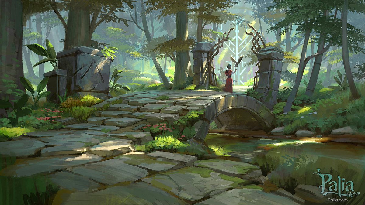 jandrew_art's tweet image. Another early @playpalia concept. This one was about how to visually tease the deep story of the game. There is a lot more to this world than what it seems.