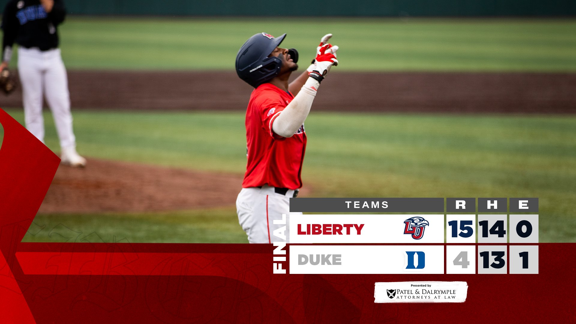 Liberty Baseball on Twitter "Down go the Devils. Final score presented