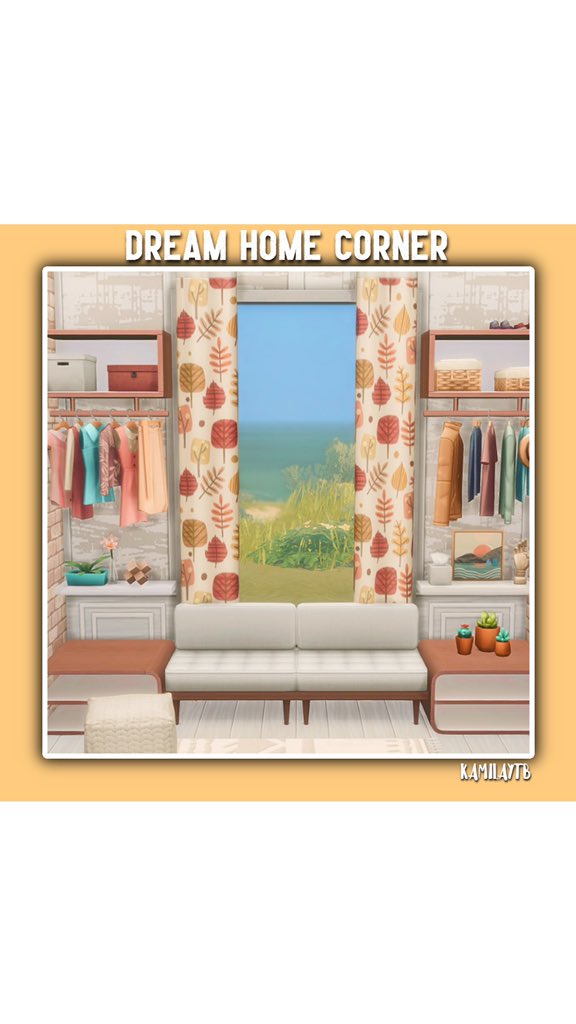 A simple idea you can do with the new pack #DreamHomeDecorator