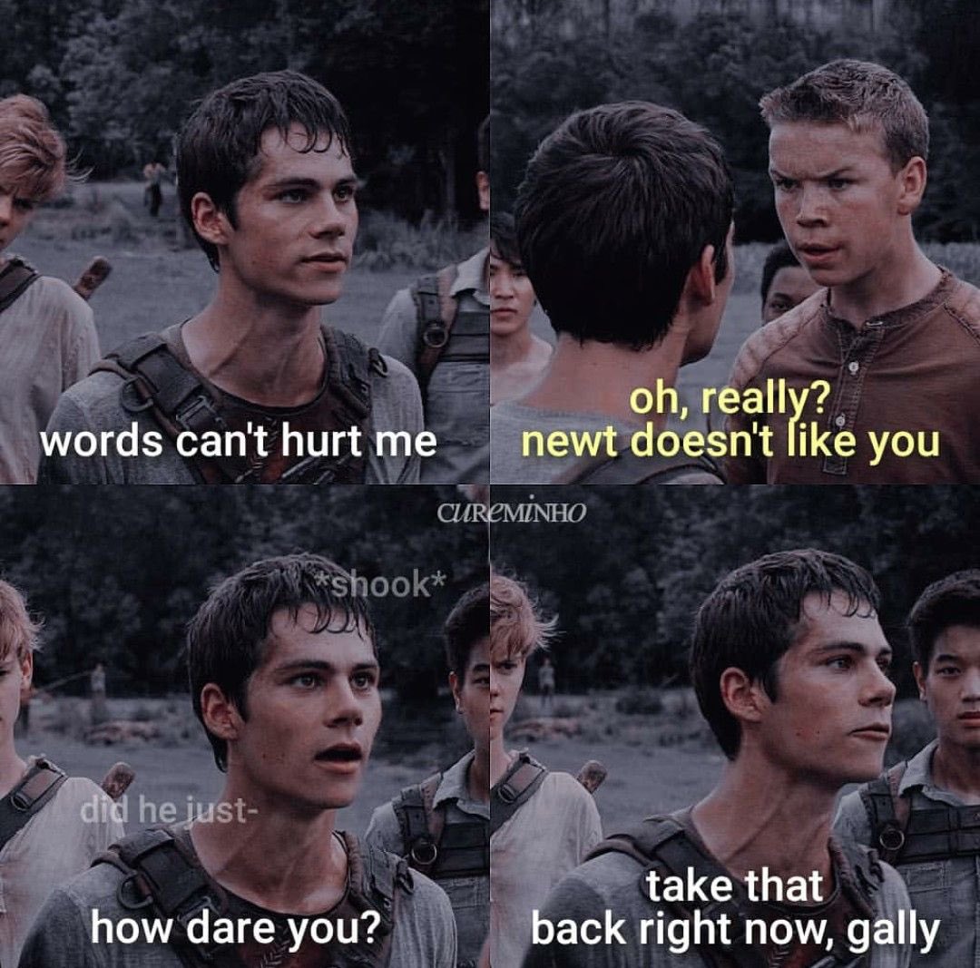 The Maze Runner Gally Quotes