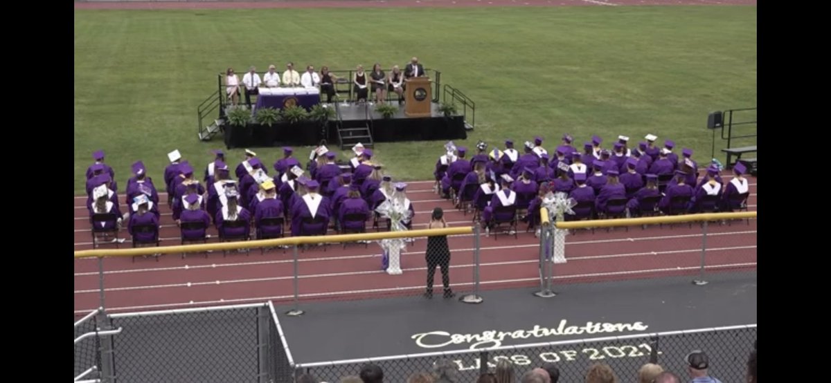 And that’s a wrap on the 2020-2021 school year!  The weather cooperated and we had an awesome outdoor graduation for our kids!  To say I was just a tad nervous would be a slight understatement but we crushed it.  Congratulations to the Class of 2021!