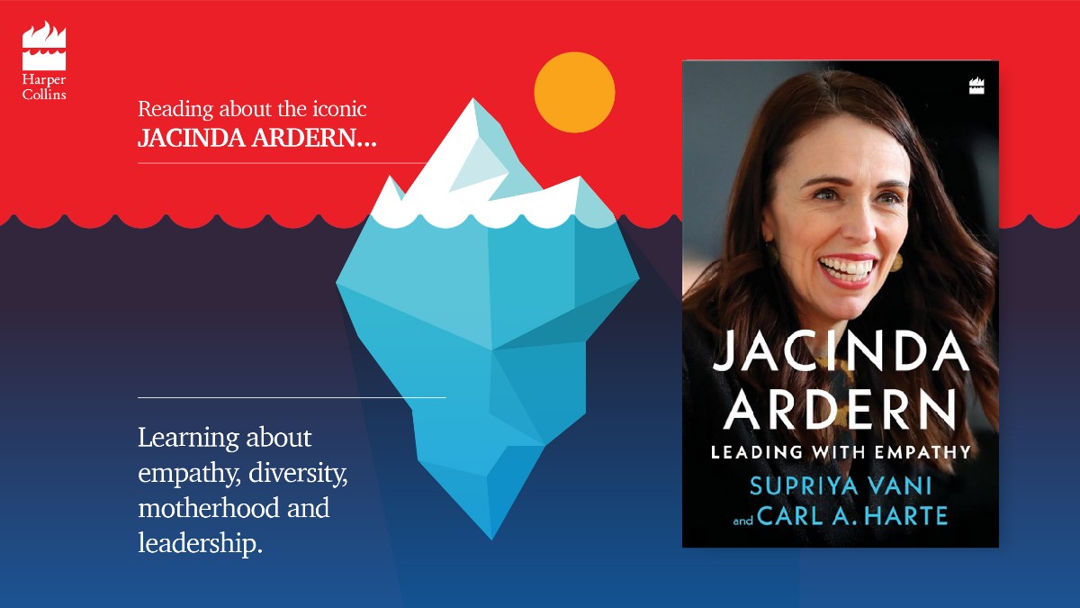 HarperCollinsIN's tweet photo. Advocating for #women's and #LGBTQ #rights. Promoting labour reforms. Standing against #climate change. Hop on the #Jacindamania wave and find out about the #woman who #inspired it.

Get your copy of #JacindaArdern by @SupriyaVani and Carl A. Harte: https://t.co/WDp3KLt5Z0 https://t.co/ZnV49P7dy5