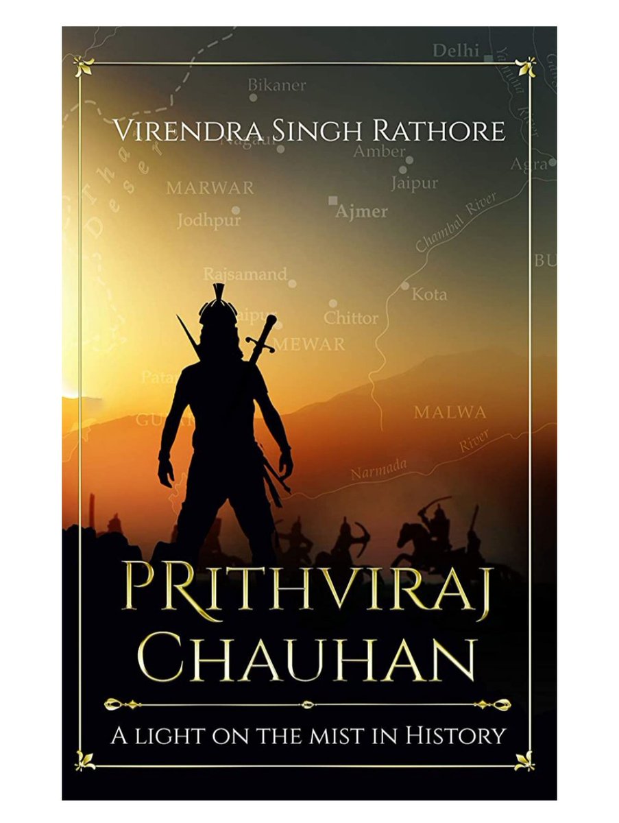 Thakranisaheb's tweet photo. All of you,must buy this excellent book by our very own @virendrarathore
Sir
And I also recommend those too who have any kind of confusion regarding Prithviraj Chauhan, please read this book, complete analysis and extract of all the research.
#RajputSamratPrithvirajChauhan https://t.co/b1YS5bQvFW