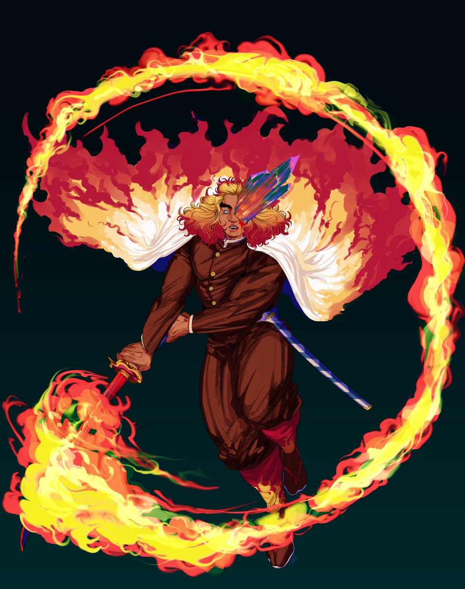 unhealthydoc's tweet photo. King Rengoku ❤️‍🔥Embodiment of Fire! https://t.co/sroHXzjZ50
