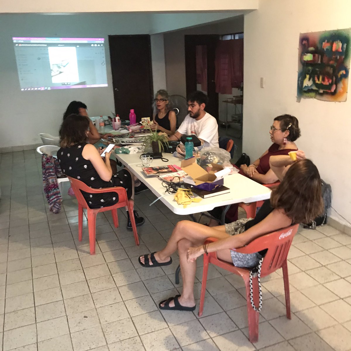 lugardelugarde's tweet photo. 5/06/21 Taller de Diorama y Memoria por Cannon Bernaldez #LugarDe https://t.co/avyYusuEjT