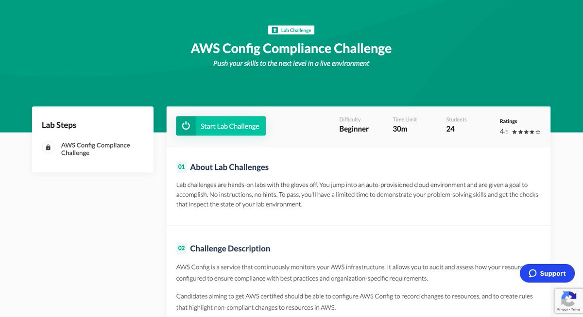 QANorthAmerica's tweet image. [ 🙌 Lab Challenge by Andrew Burchill - #AWS Config Compliance Challenge] #AWSConfig is a service that continuously monitors your #AWSinfrastructure. 
👉Put your AWS Config compliance skills to the test in this new hands-on lab challenge. cloudacademy.com/lab-challenge/…