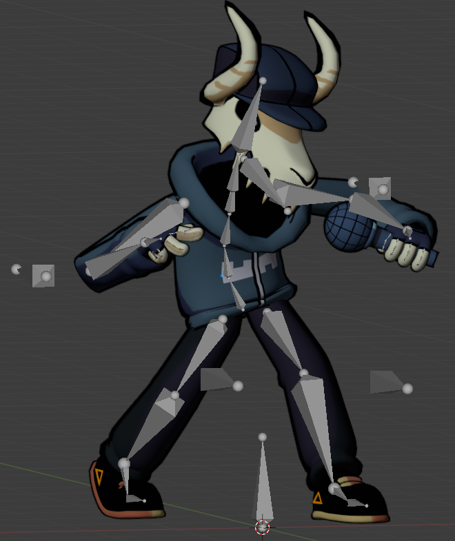 ArcyTheSkullDog - FNF Tabi (+MMD download) by DiMickFoxed65 on