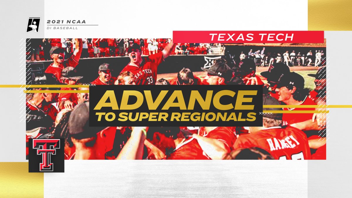 RED RAIDERS ARE SUPER‼️

<a href="/TTU_Baseball/">Texas Tech Baseball</a> is headed to the Super Regionals after defeating UCLA, 8-2

#RoadToOmaha