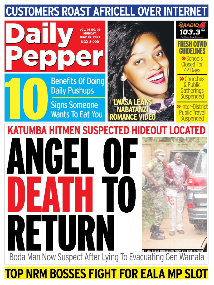 Red Pepper Uganda on Twitter "In Monday's DailyPepper 😷 https//t.co