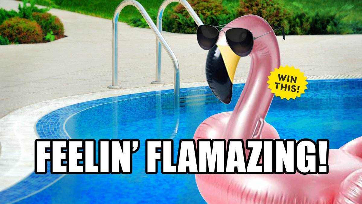 kylottery's tweet photo. GIVEAWAY TIME! ๐ฅณ ๐ฆฉ We're giving away this flamingo pool float! RT and click here to enter: https://t.co/jkaeRzkPkS
#Giveaway #KYLottery #FlamingoFloat #SummerReady #5DaysofGiveaways #SizzlinSummerGiveaways #Summer https://t.co/M0bCUSHPnV