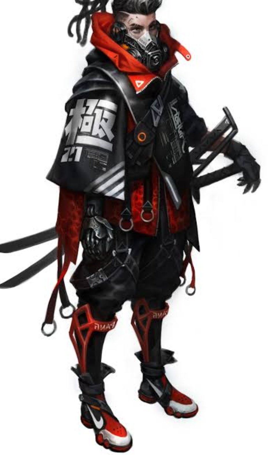 Badass Delta 未来の残党 Rivergissan サイバーゴスやy2kなど様々なサイバーがありますが 実はサイバーファッションの 和風 サイバーはこの総称しか確立されてないので ぶっちゃけ考えて流行ればパイオニアに なれますw Twitter