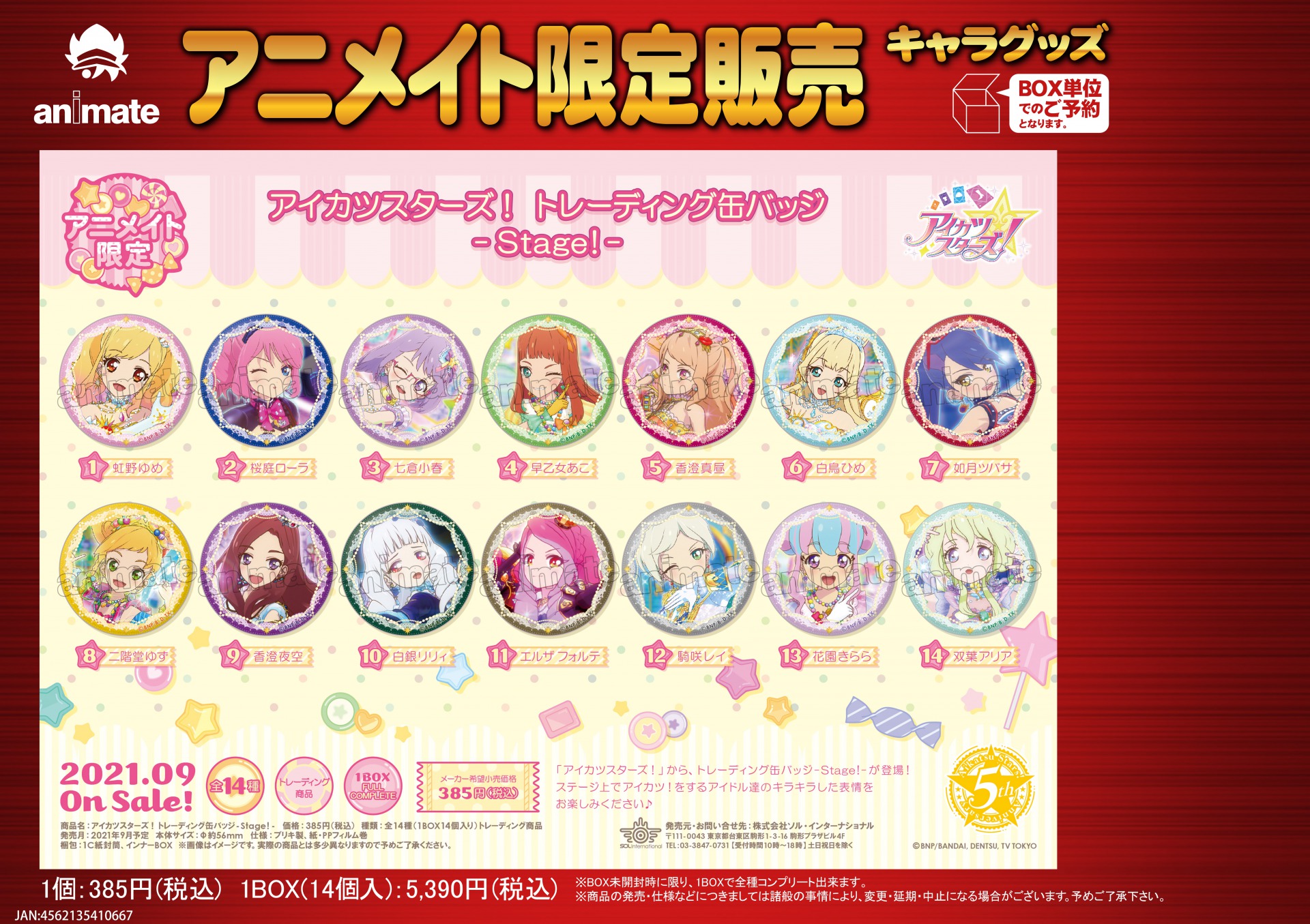 グッズ-色紙】アイカツ！ トレーディングミニ色紙-フォトカツ
