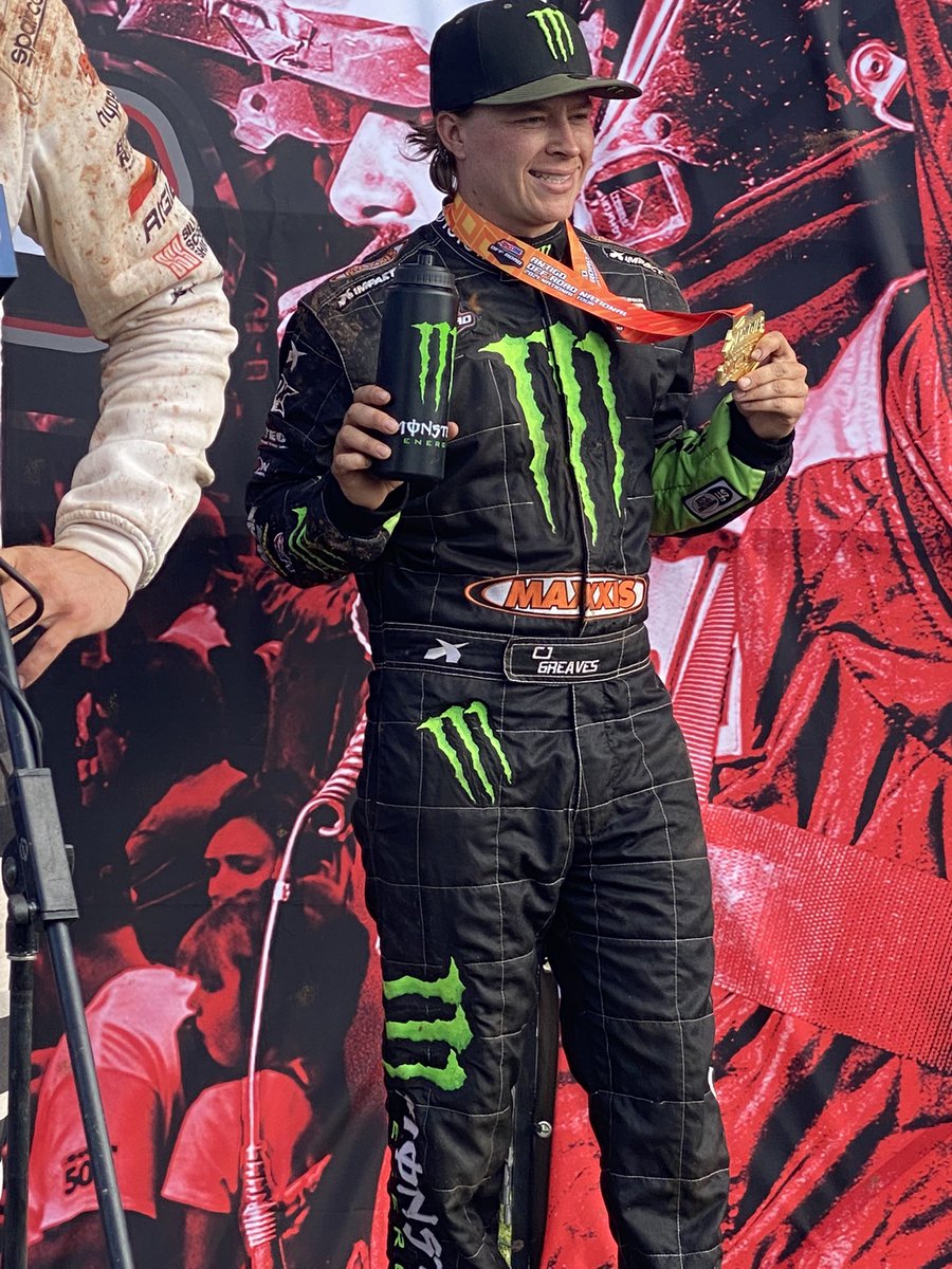 DirtSportsWorld's tweet image. Another win for @CJGREAVES33 in #Pro4 @ChampsOffRoad #Antigo