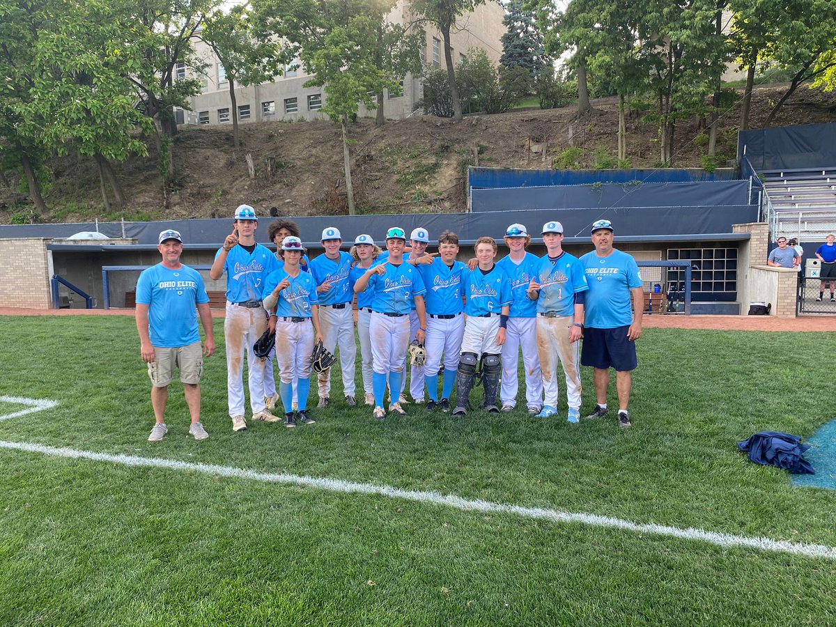 PastimeBaseball's tweet photo. Ohio Elite - Oxender (@OEBbaseball) with the 15/16U Xavier University -  Ohio Valley Open Invitational!

#GetNoticed https://t.co/iqoyFtq8PC