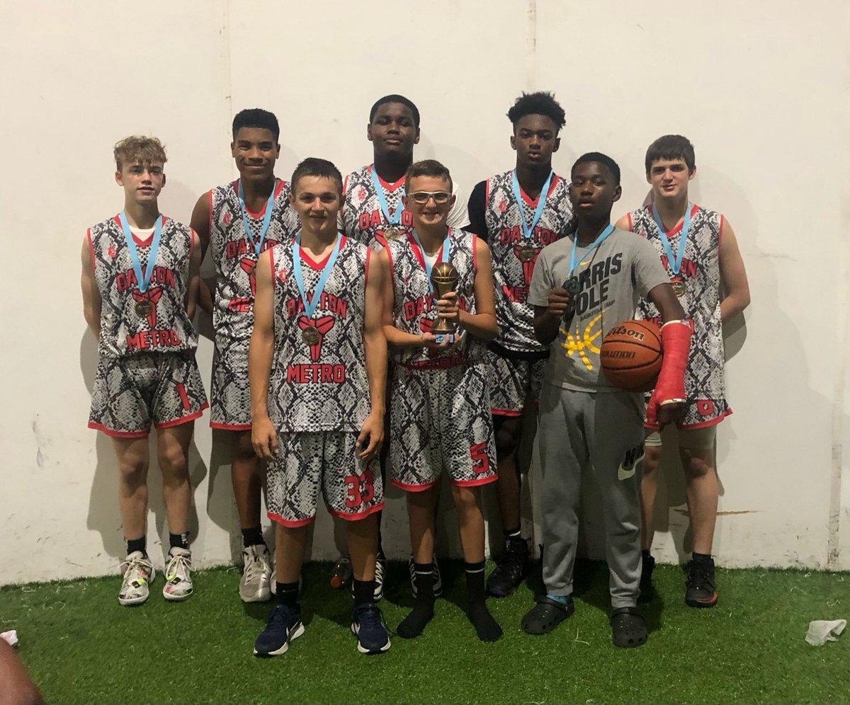 Dayton Metro 7th Grade with another tournament win to end the AAU season. Missing some players but these guys fought hard for final 3 wins today!! <a href="/DayMetroHoops/">Dayton Metro Hoops</a> <a href="/DaytonMetro2021/">Dayton Metro 2021 Team English</a>