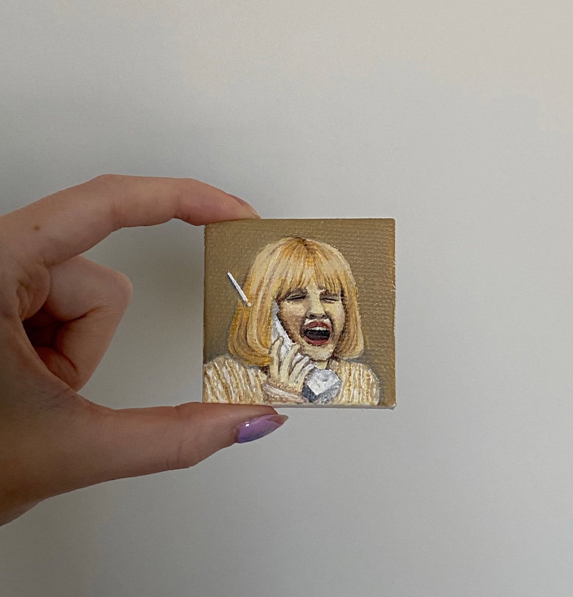 tiny paintings r good for my mental health