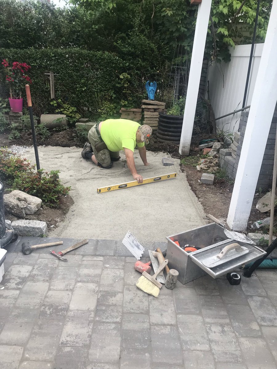 TonyLandscape's tweet image. Back yard patio and Fountain ⛲️