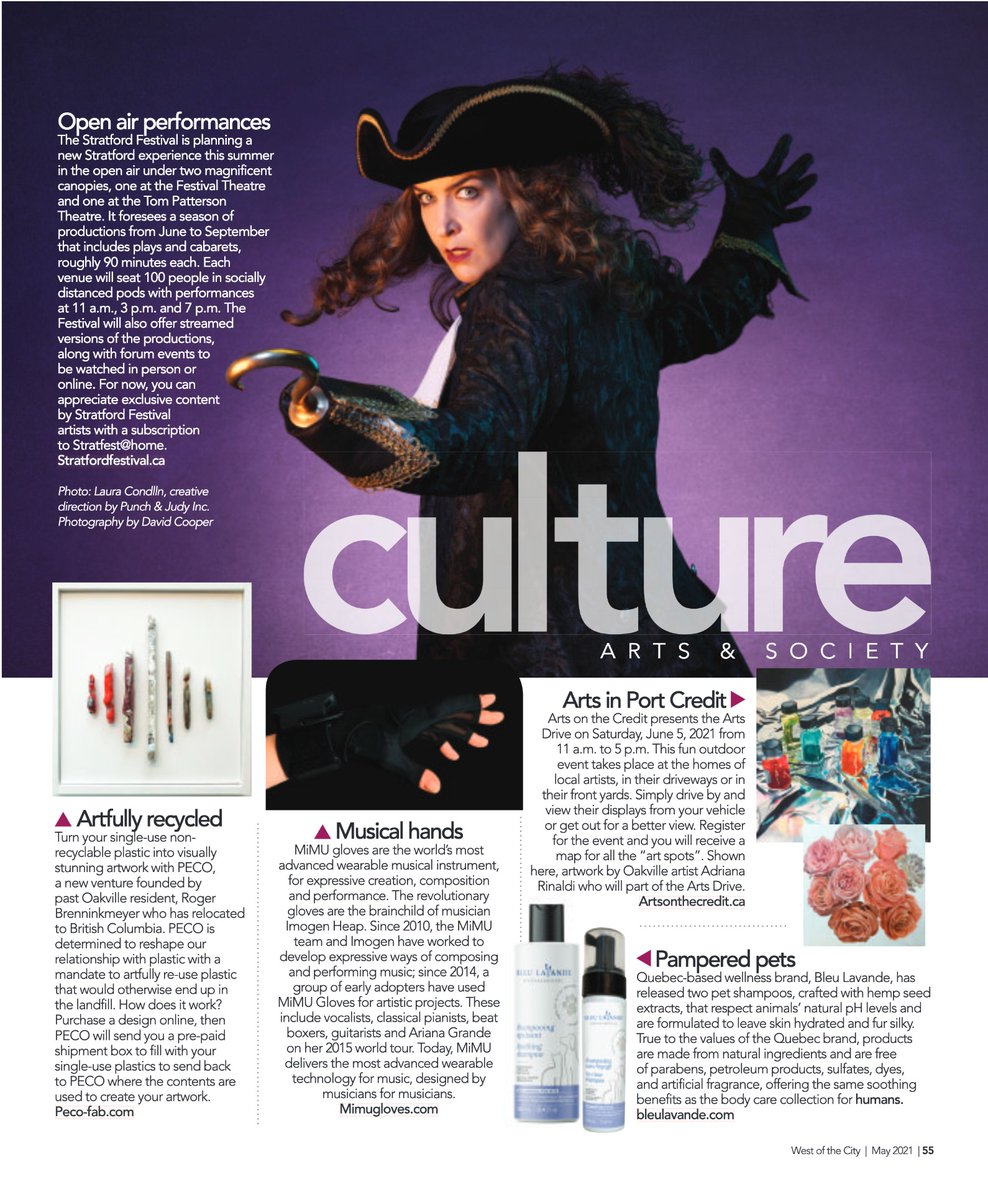 BfG_Roger's tweet photo. We are very grateful to our friends at West of the City for putting a good word in their May/June edition about PECO.
https://t.co/eZpNzBCRU7
#westofthecity sustinability #art #lifestyle #plasticfree #plasticart https://t.co/Yh01qxgjH4